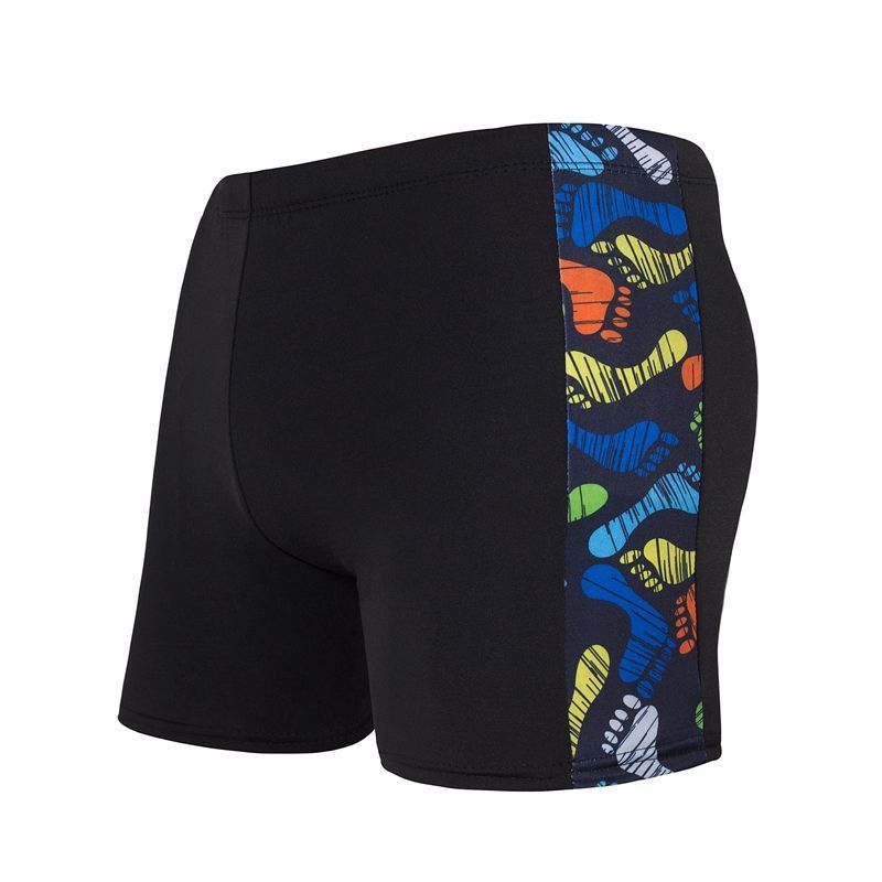 泳裤男款新款男士游泳裤防尴尬平角加肥加大游泳馆男