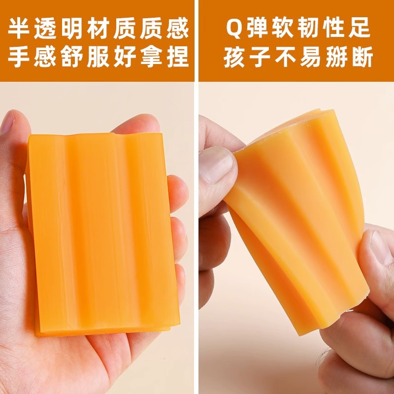 网红巨无霸超大肥皂橡皮擦小学生擦字大号4B橡皮擦得干净少碎屑