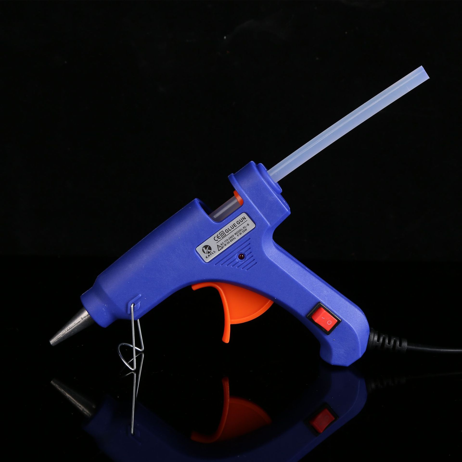 热熔胶枪胶棒20w小胶枪7mm胶棒 手工DIY制作家用儿童电胶枪胶棒条