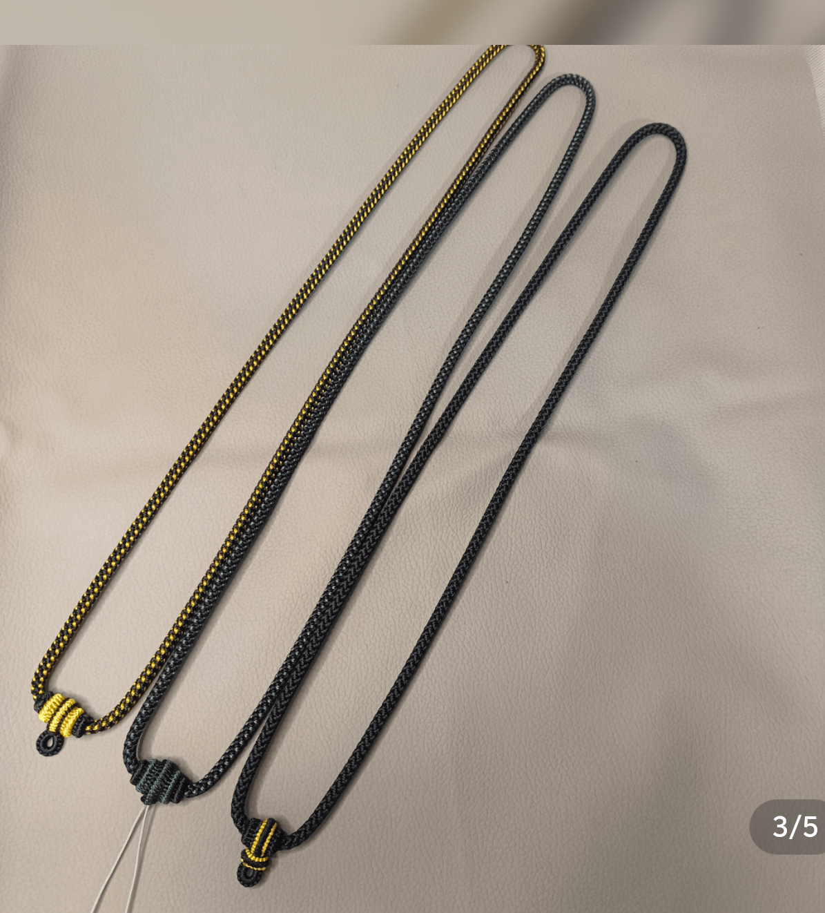 非金属纯手工编织龙鳞项链绳