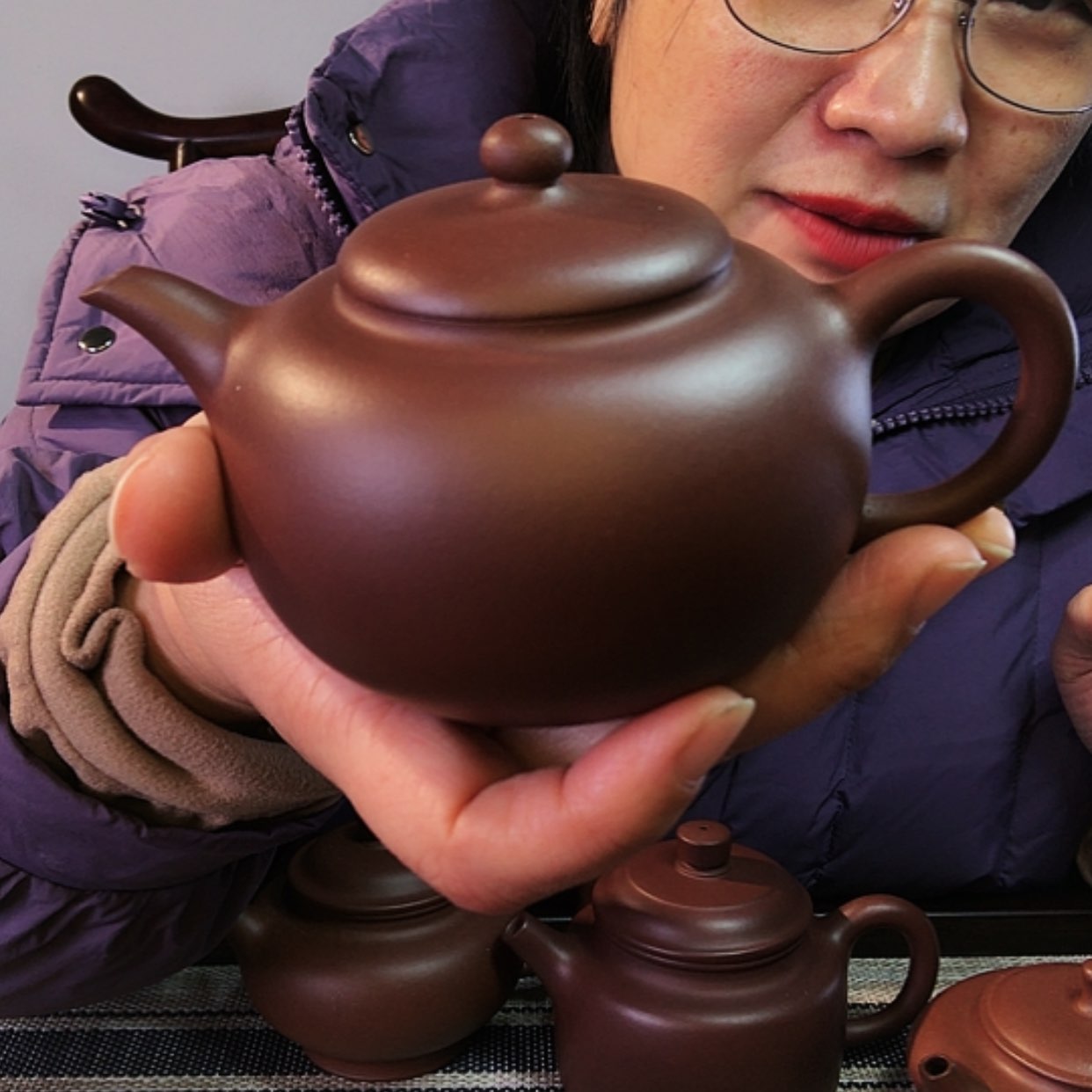 【闪购商品】紫泥茶壶小**飞