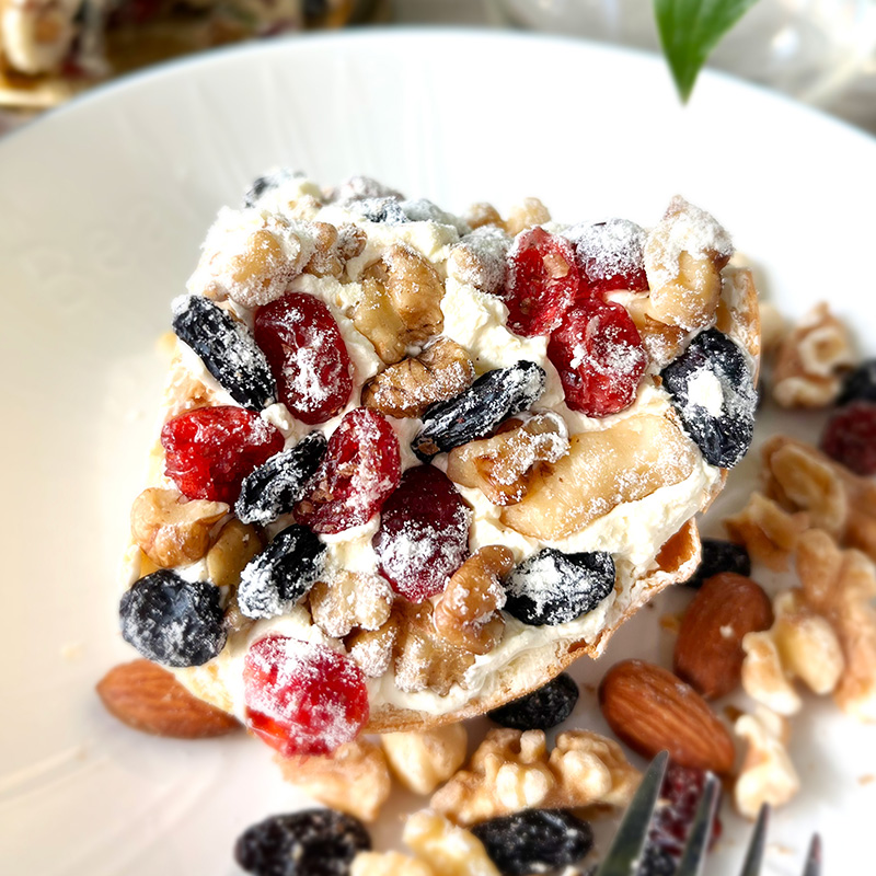 花多力新疆奶酪包420g*1盒传统手工点心