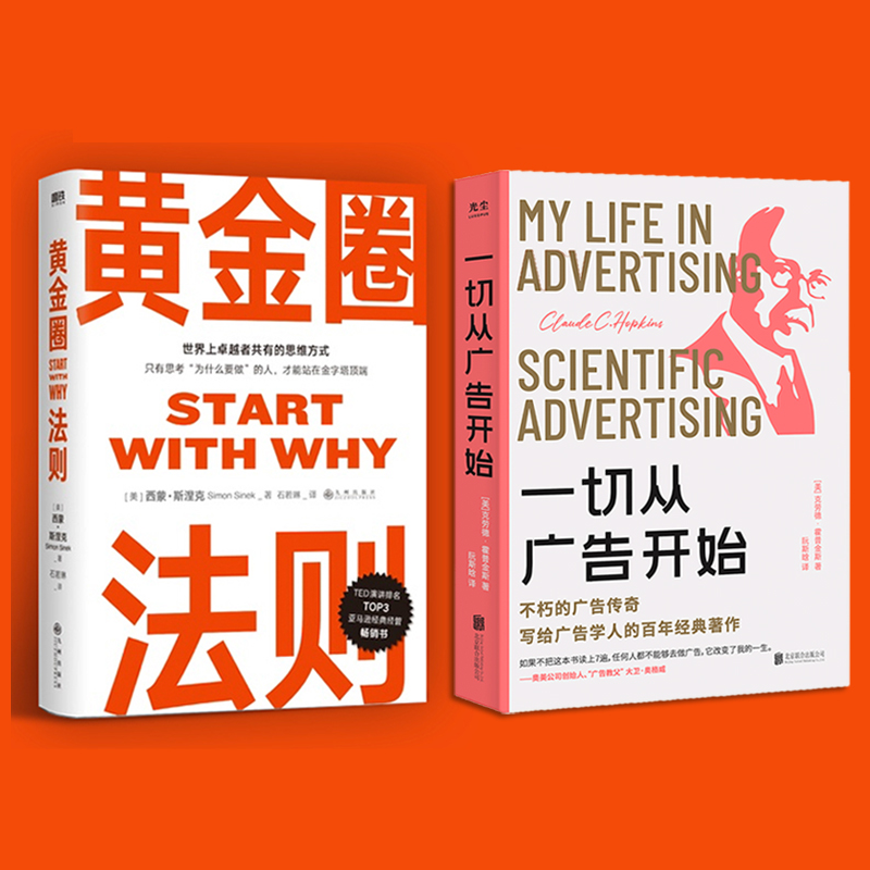 黄金圈法则  一切从广告开始  世界上卓越者共有的思维方式