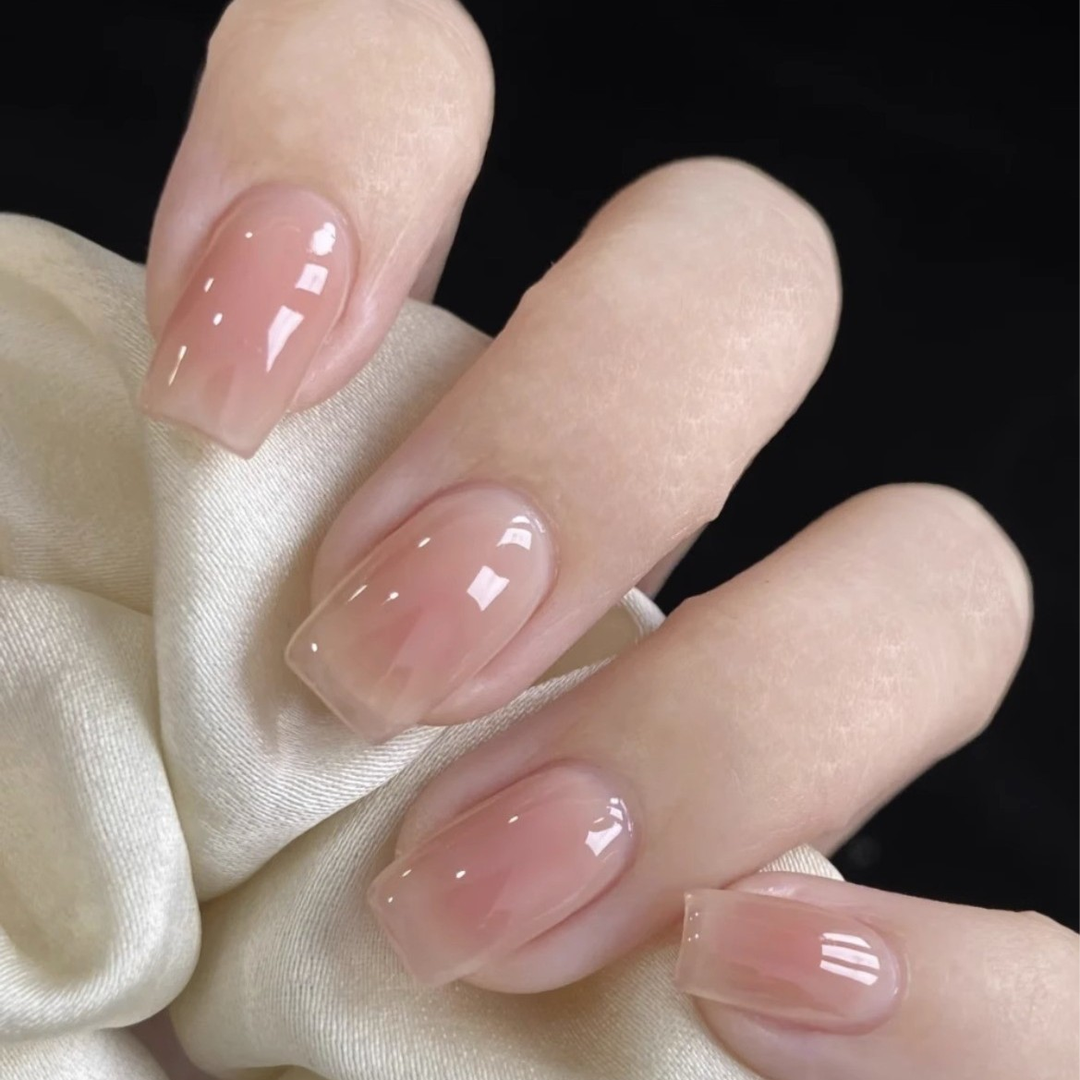 【花蔓优选】裸色冰透指甲油免烤持久不掉色显白网红学生通勤美甲油