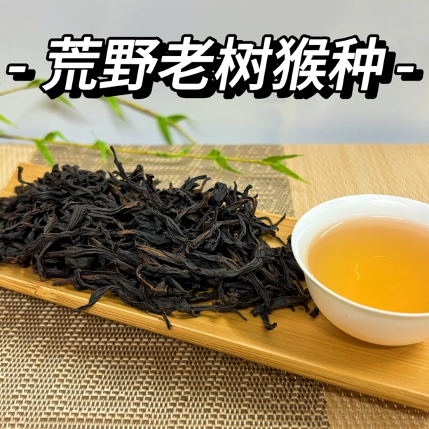 【荒野茶猴种】2025单丛高海拔单枞茶春季浓茶猴种玉兰花香单丛