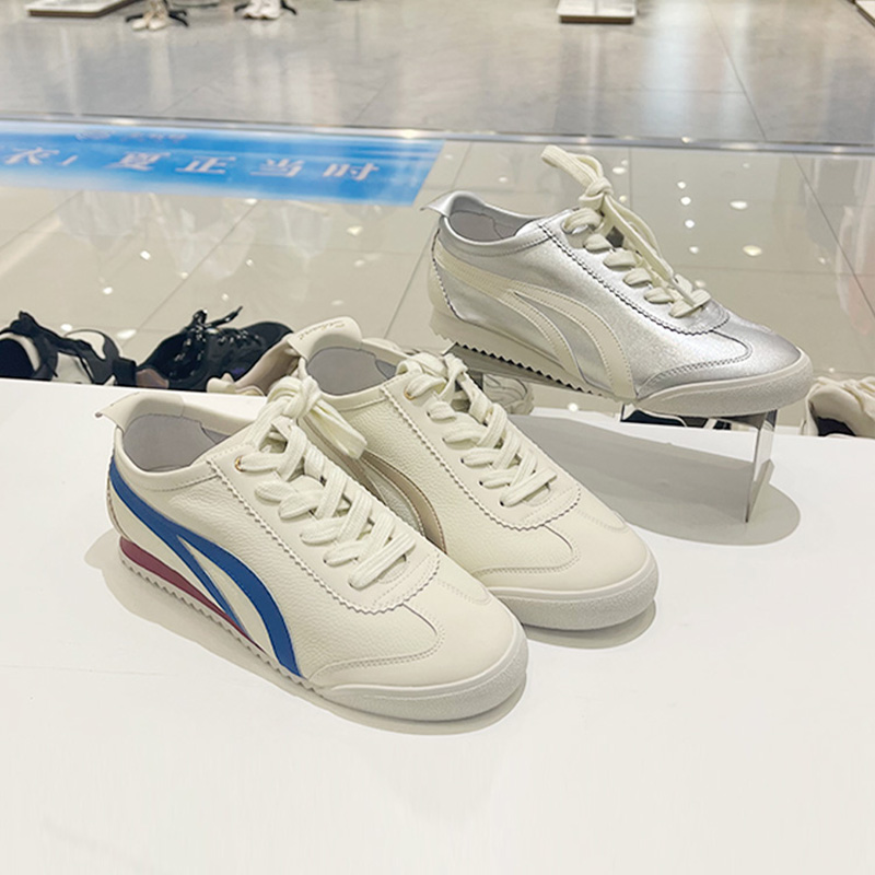 星期六正品2024秋商场同款运动休闲厚底增高系带单鞋女SSC3112205