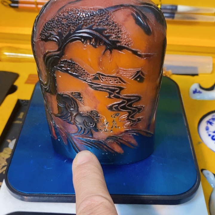 织绣摆件的设计和制造方法