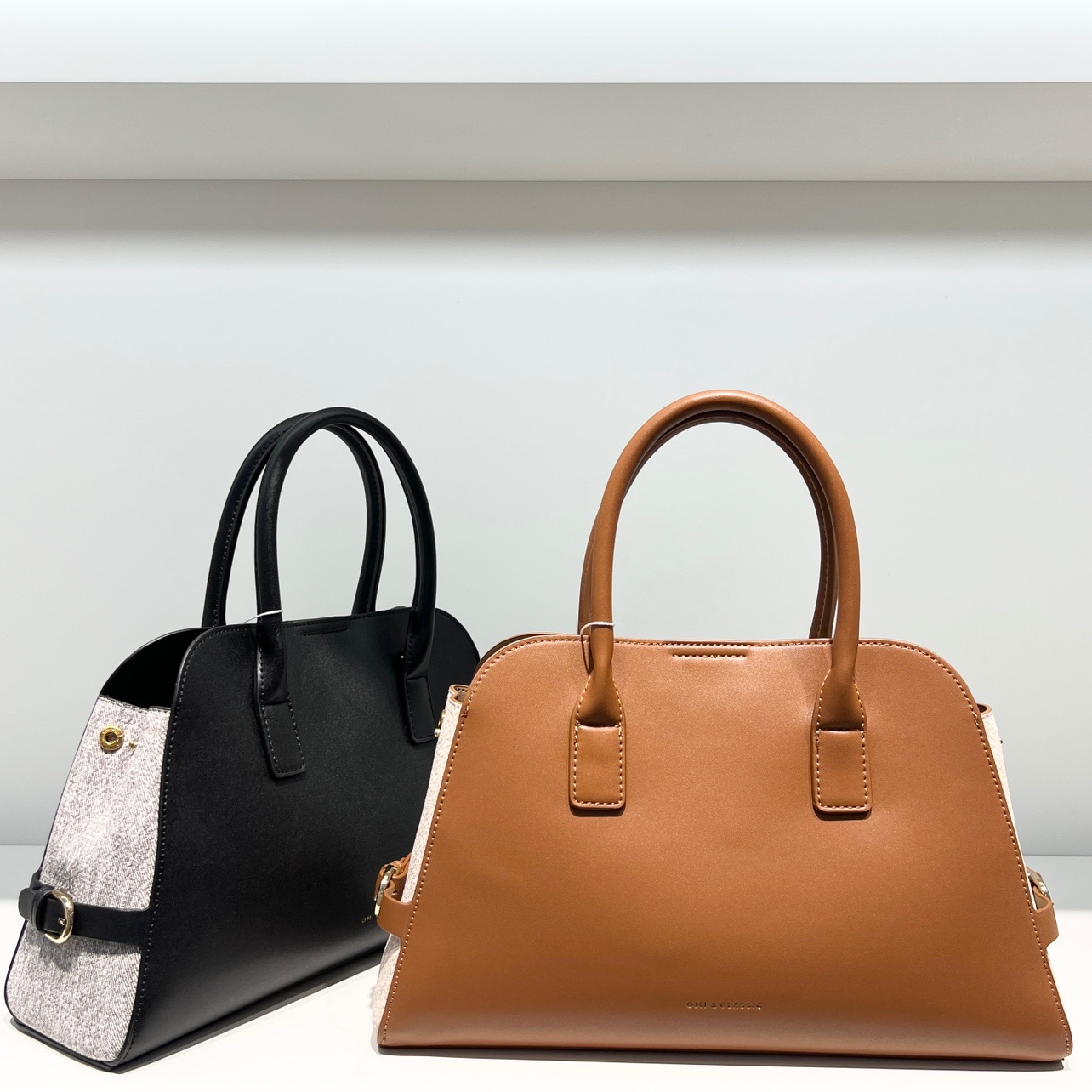 欧米OMI女包2024新款经典复古手提通勤包大容量通勤波士顿包包女