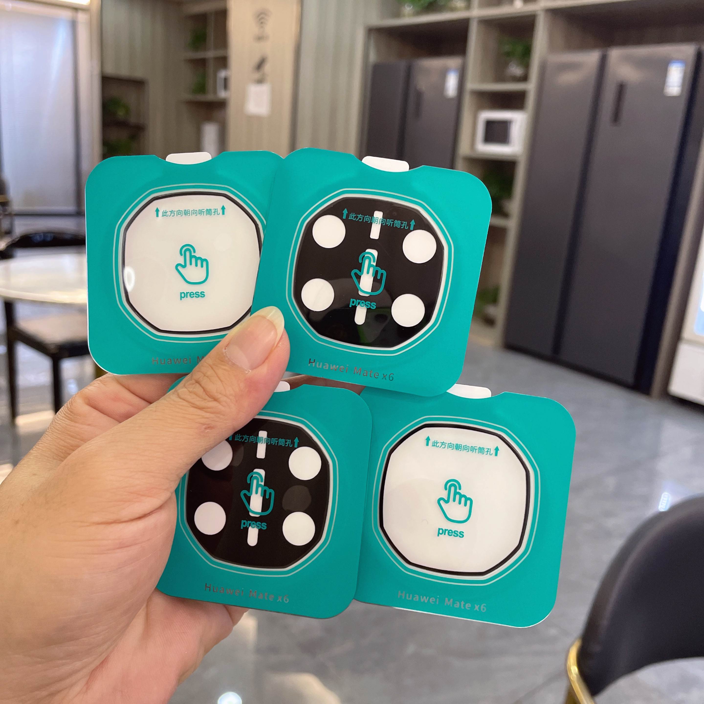 适用华为MateX6镜头膜MateX5手机摄像头X6保护膜后置X5钢化膜贴膜