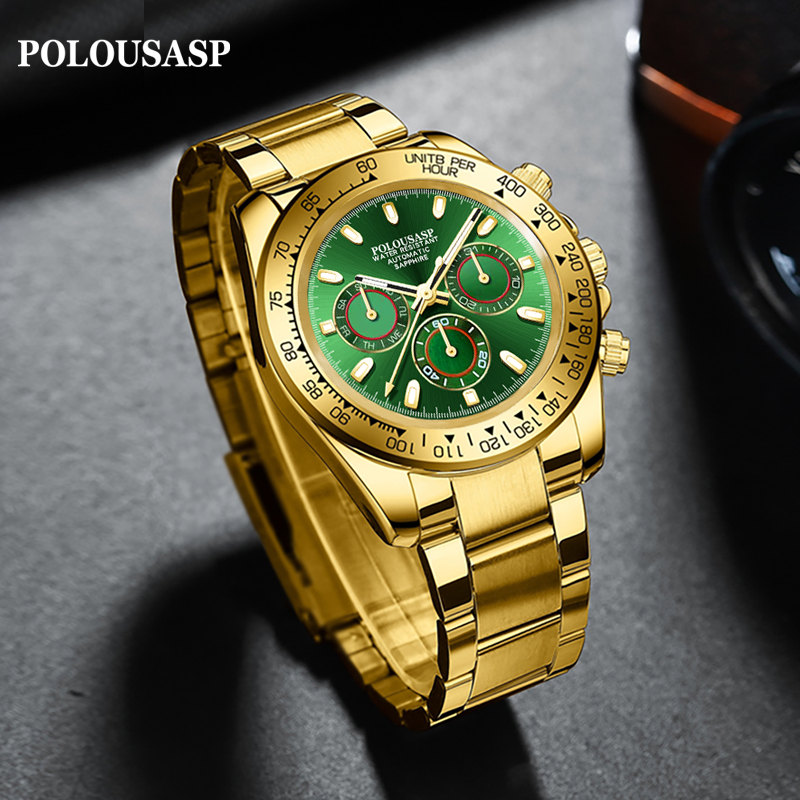 POLOUSASPPOLOUSASP【英国保罗】迪通拿金表系列表壳含金高端商务表