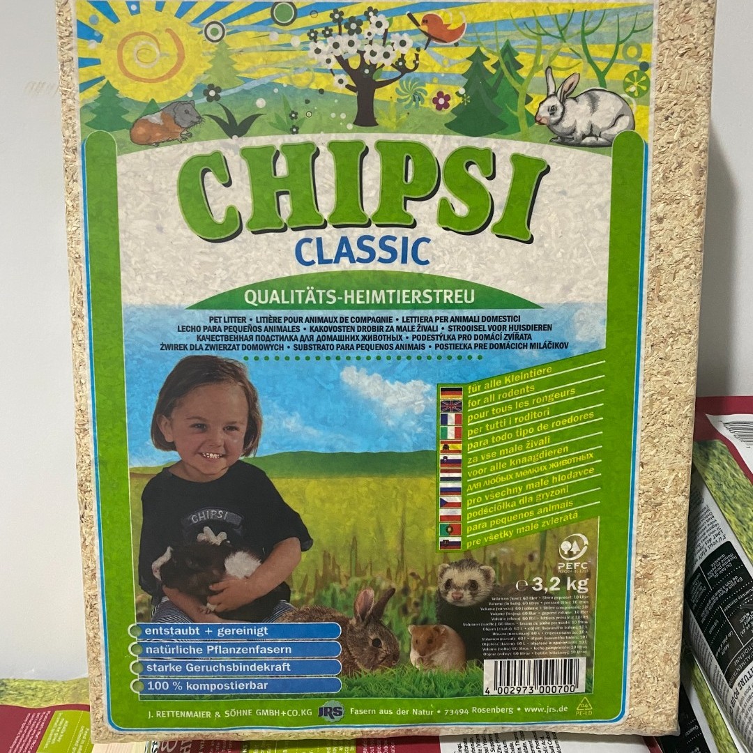 CHIPSI 翠丝翠思原装木屑 60L（3.2KG) 苹果草莓原味