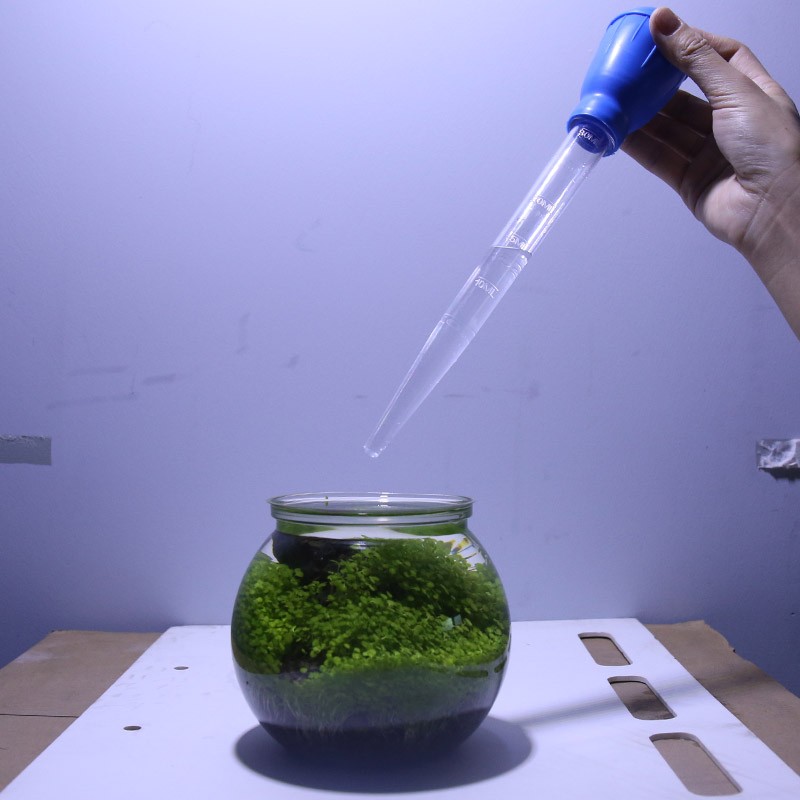 小鱼缸吸便器抽乌龟鱼屎迷你换水吸粪清洁小型吸管手捏吸水管神器