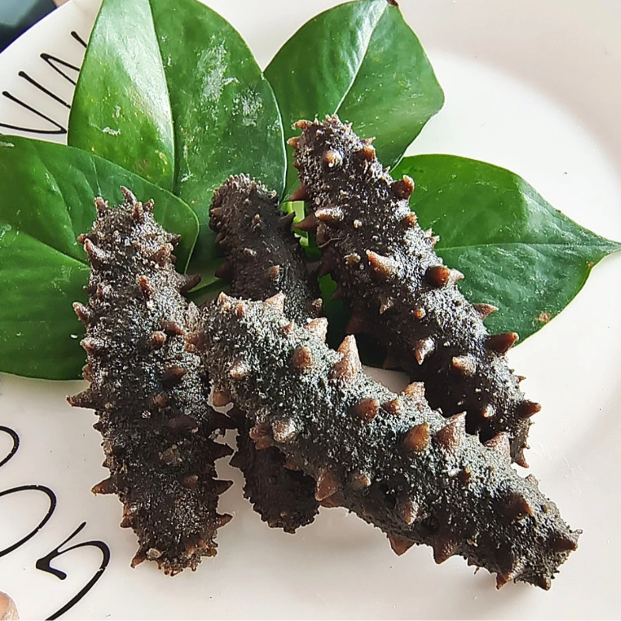 {俄罗斯二红爆刺} 深海半干海参38头左右（湿）/500g]