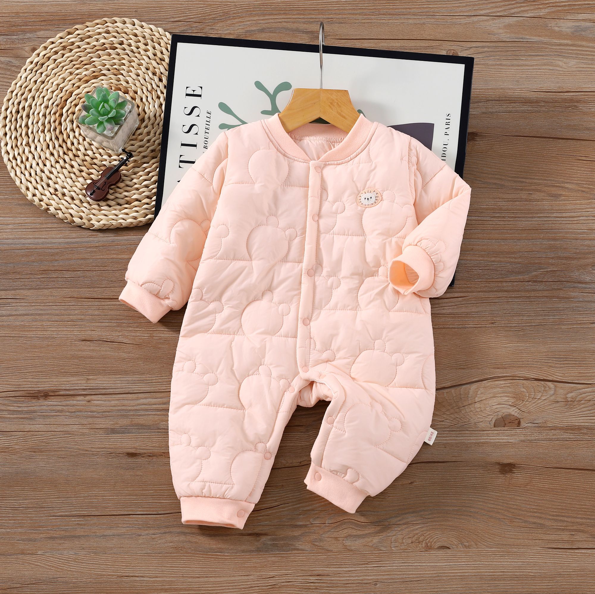 冬季限定新款120克三防棉服柔软棉服长袖婴儿幼儿儿童秋冬季保暖·