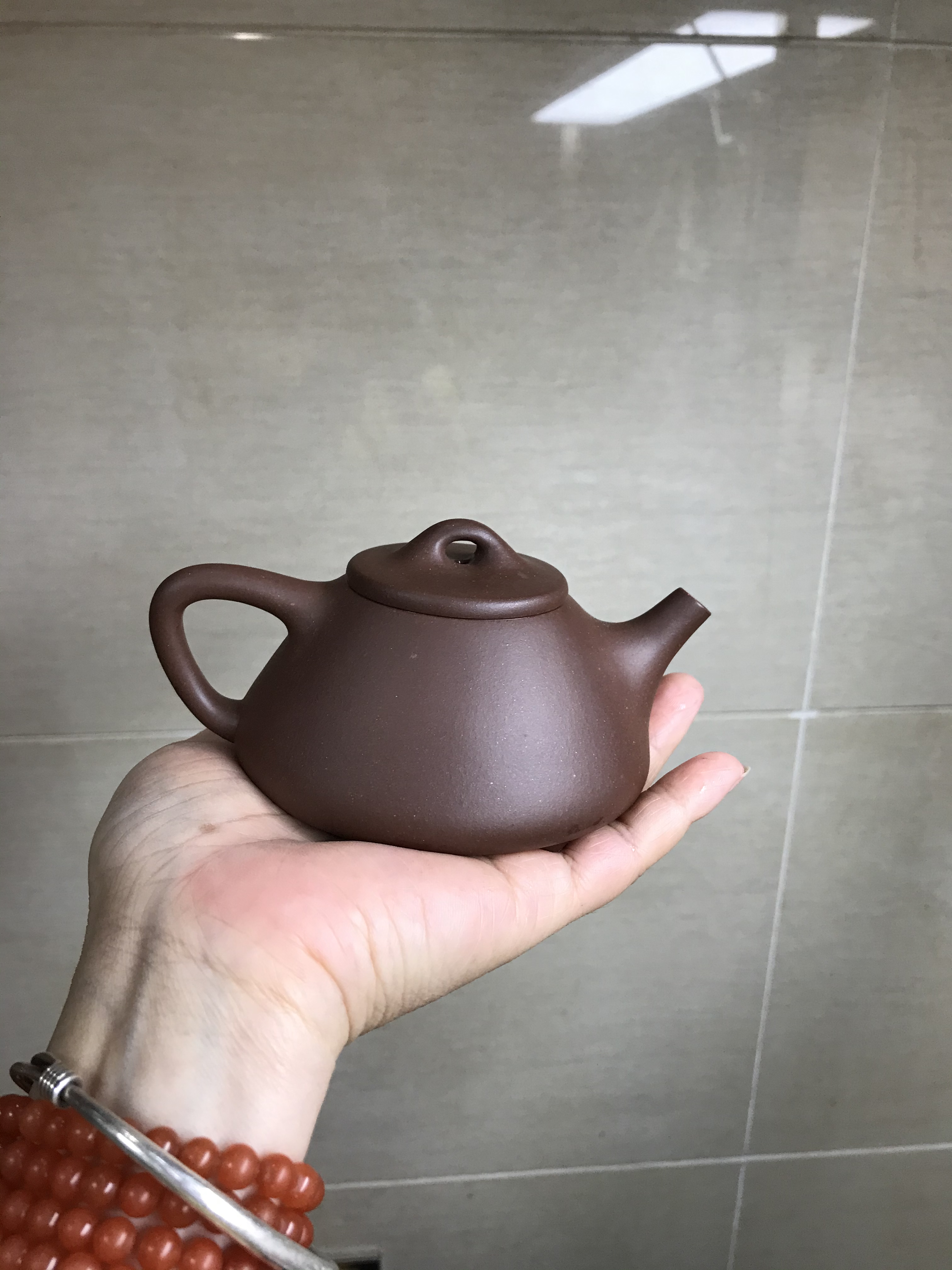 宜兴紫砂壶-子冶石瓢