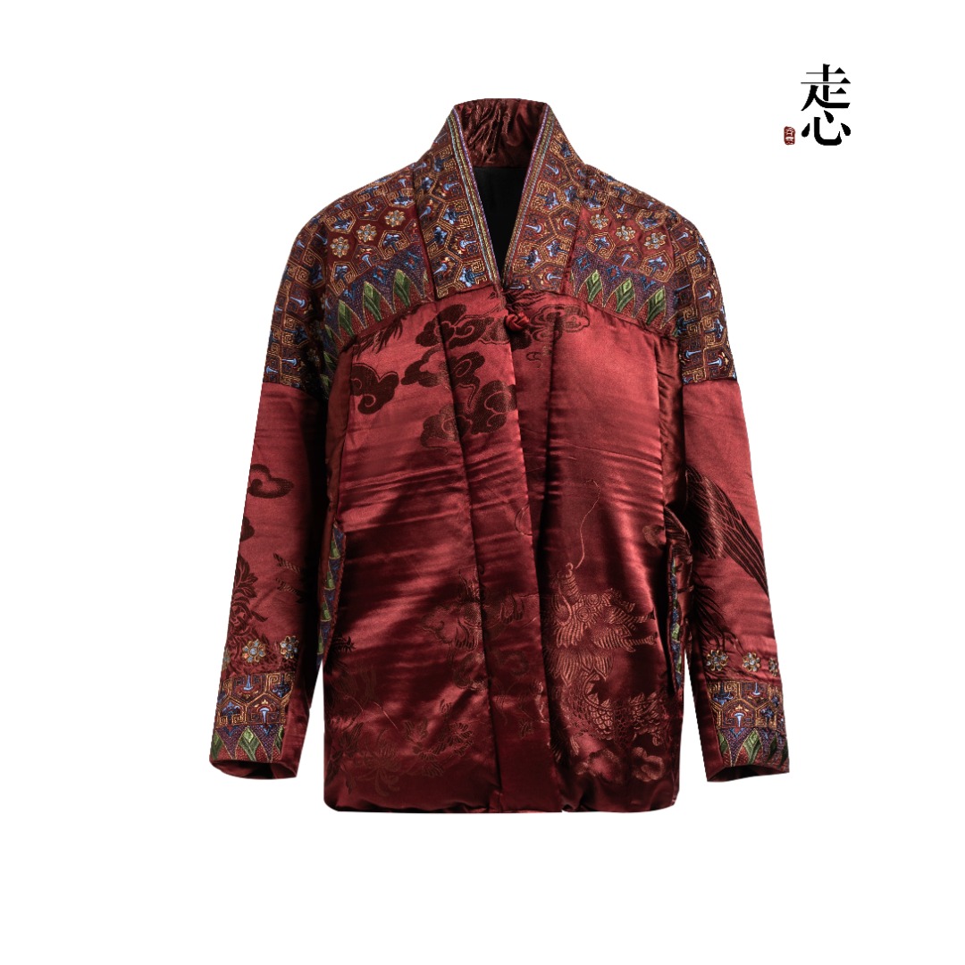 【走心非遗】古格王朝苗绣鹅绒服24Z42501