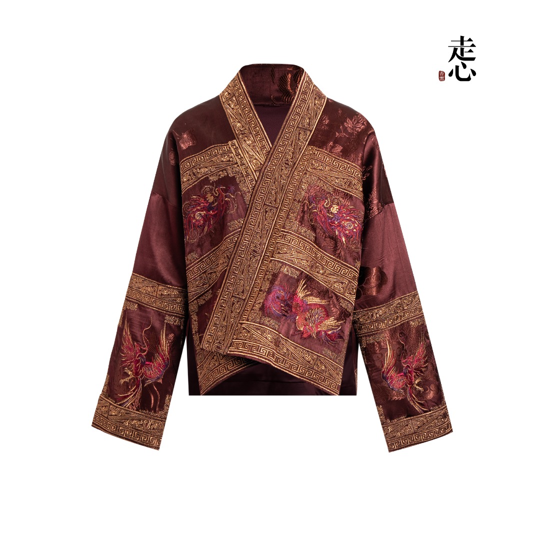 【走心非遗】红金山海经外套24Z2273M