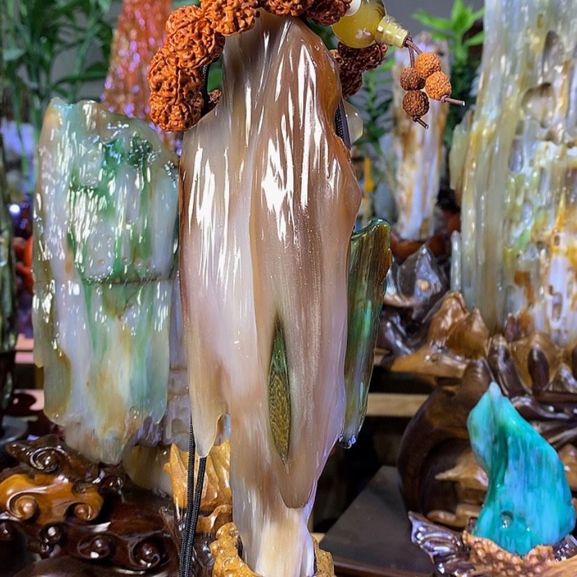 【闪购商品】硅化玉（树化玉）珠宝奇石未镶嵌谁***谁