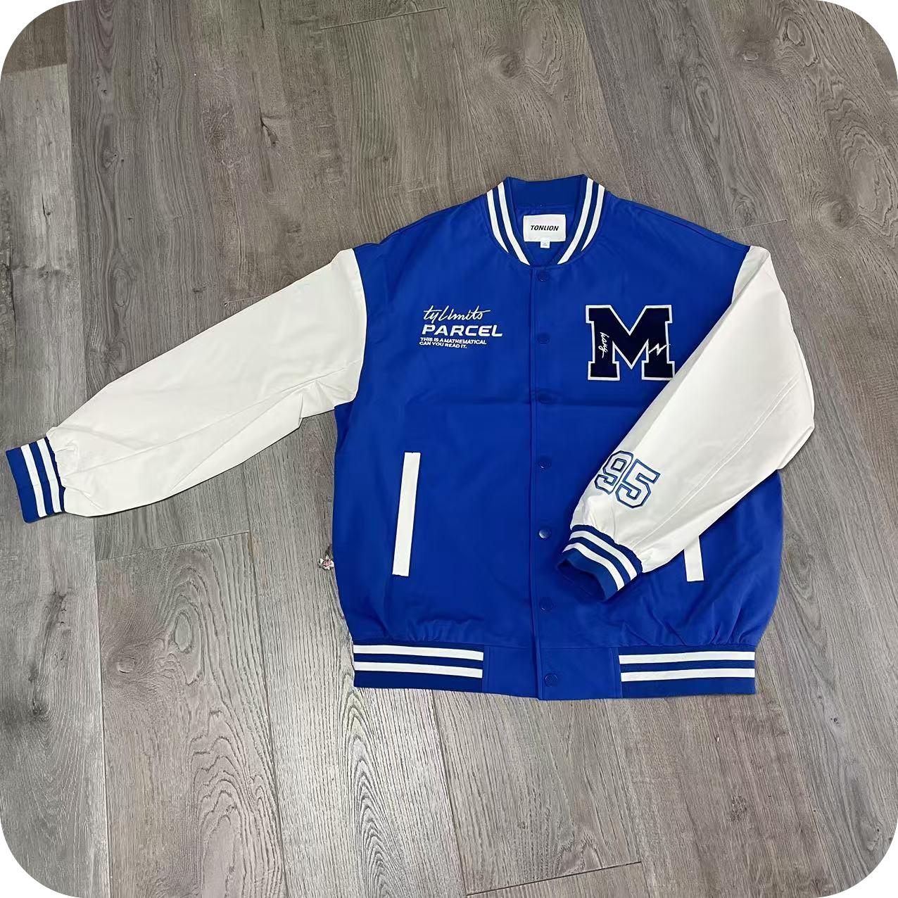 唐家男女情侣撞色休闲棒球服时尚外套