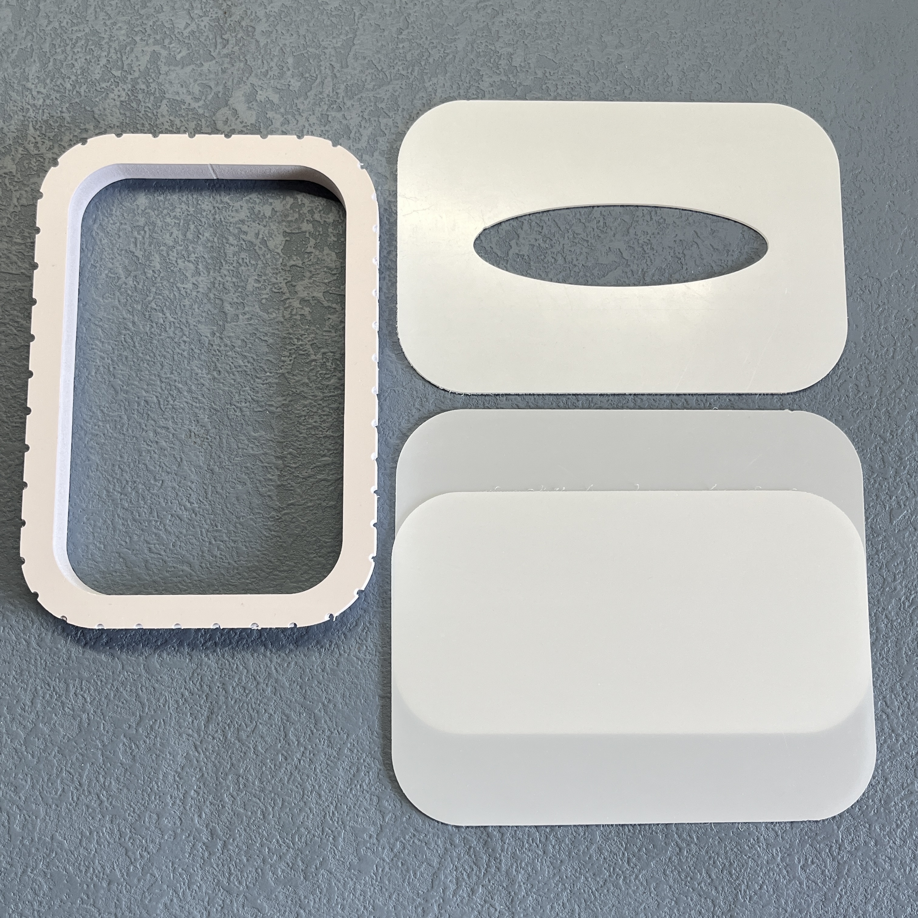 【2号】打粱款白板雪弗板手工DIY辅料