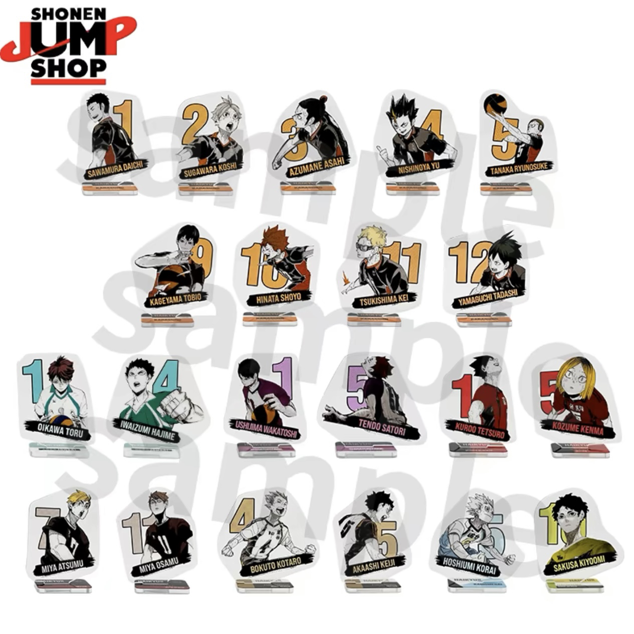 排球少年 JS 迷你亚克力立牌盲袋（默认代拆）