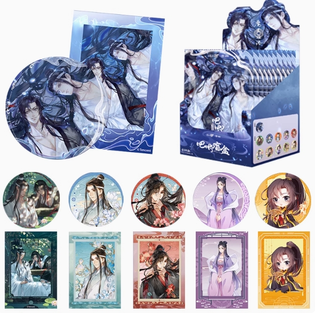 遇意X魔道祖师动画58mm吧唧马口铁徽章（代拆)