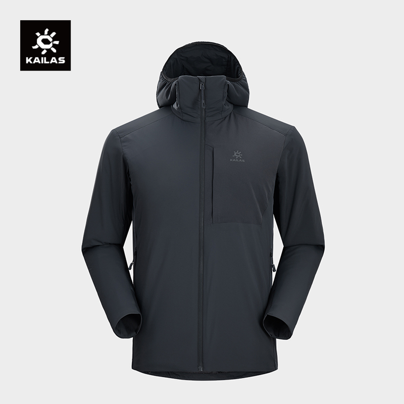 Kailas/凯乐石AC 80连帽棉服P棉保暖防泼水户外运动登山徒步男款