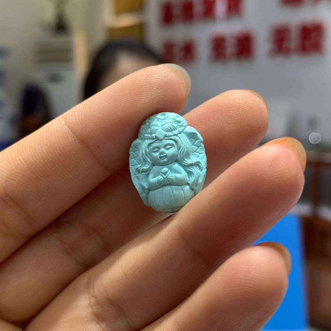 绿松石配饰未镶嵌