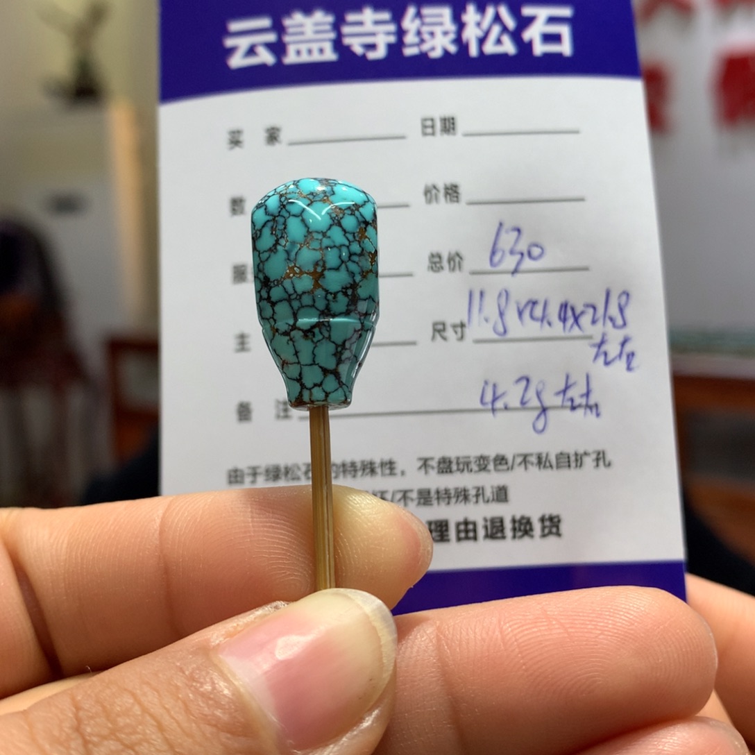 绿松石配饰未镶嵌