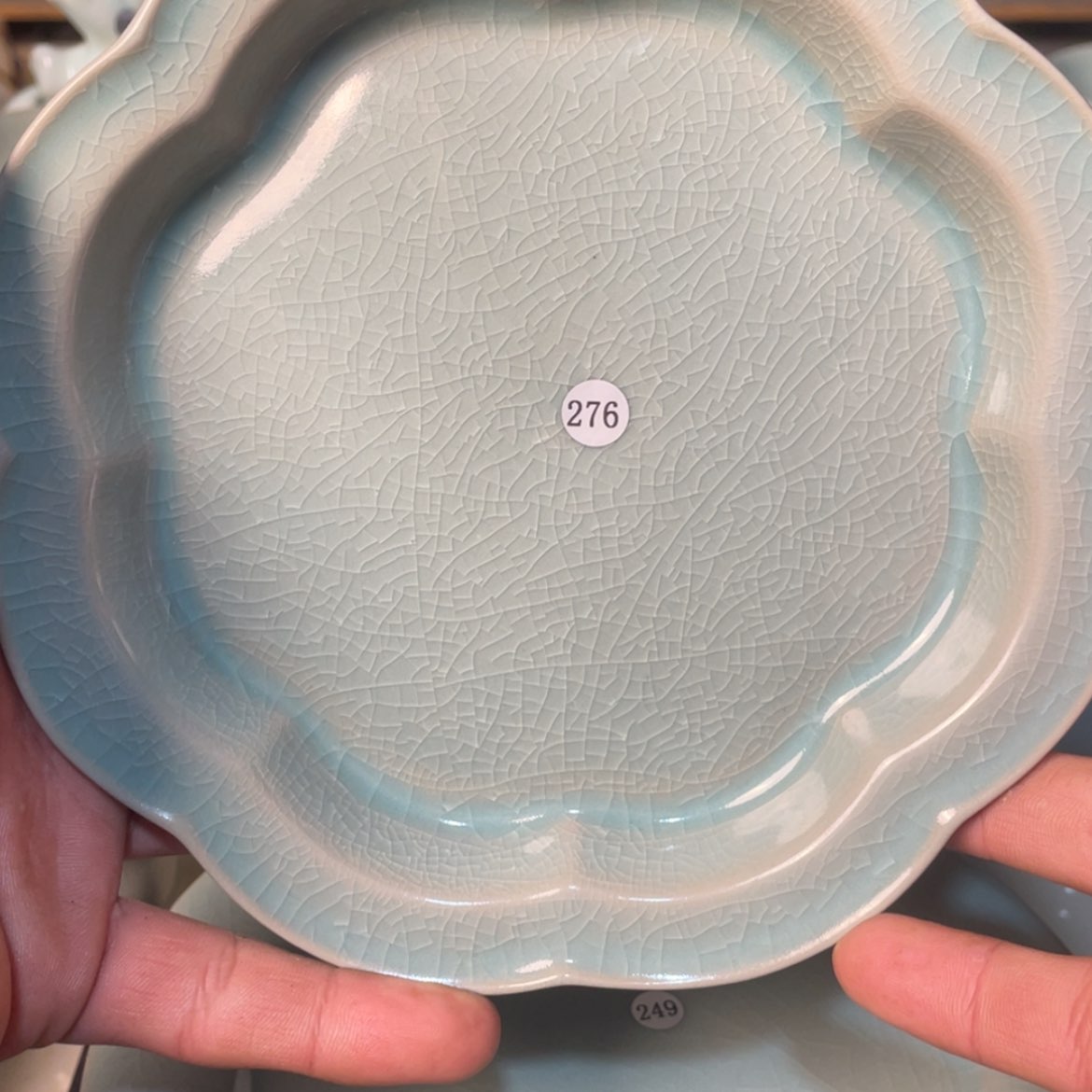 【闪购商品】瓷盘信仿古釉盘子