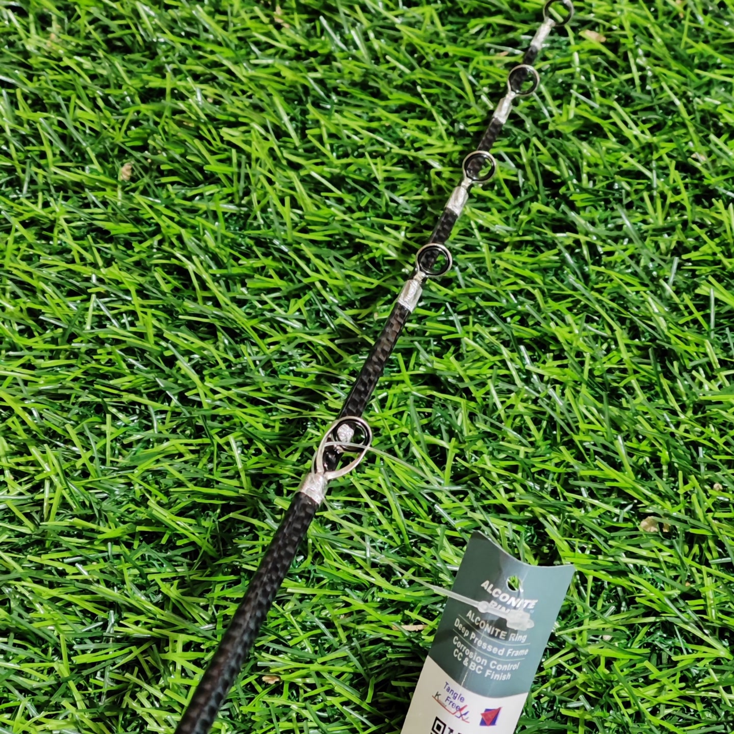 黑纲冰峰碳素冰钓杆  5.5mm插口