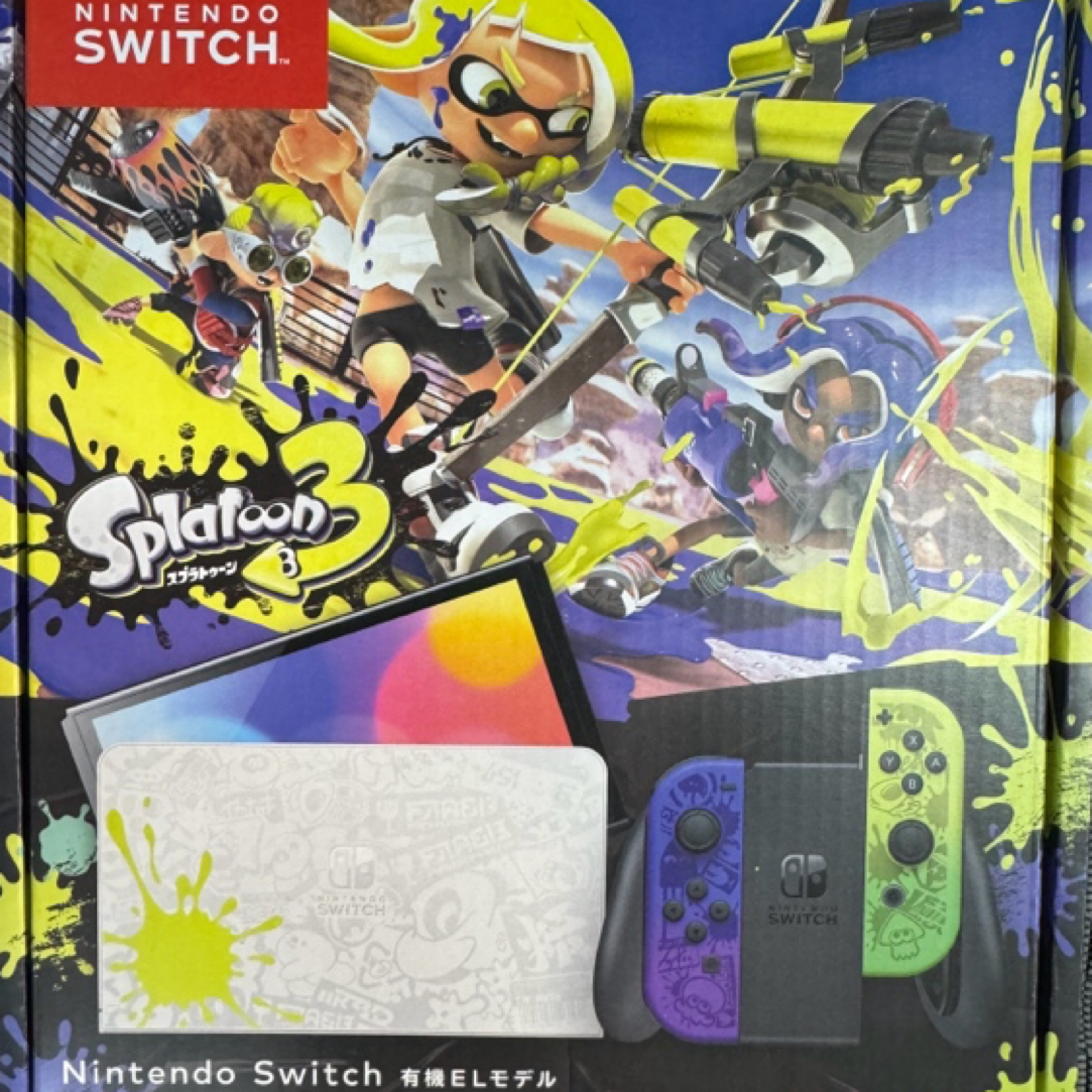 演示同款游戏机全新日版朱紫喷射王国限定 （不支持7天无理由）