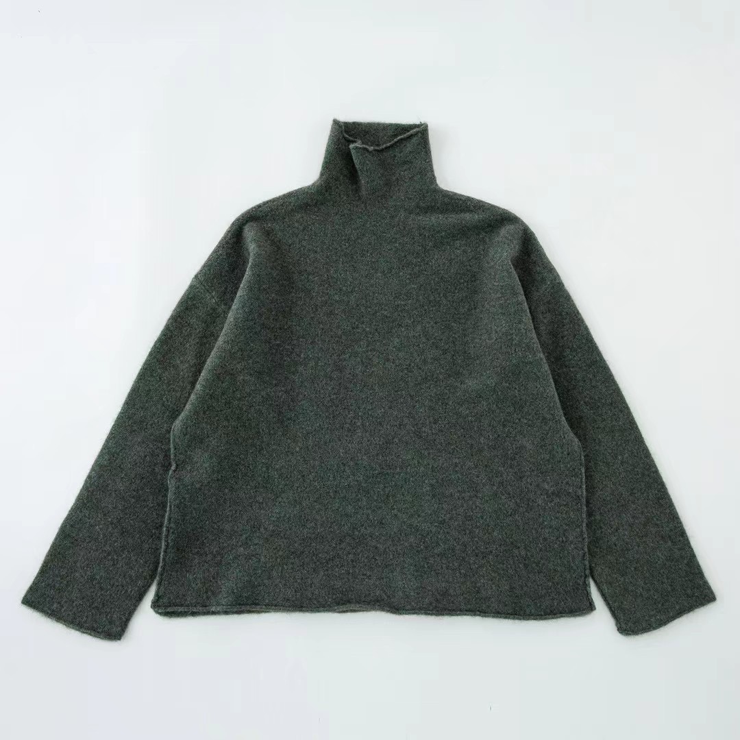 小文｜原创垒土S3042柔软牛绒高领毛衣120*62