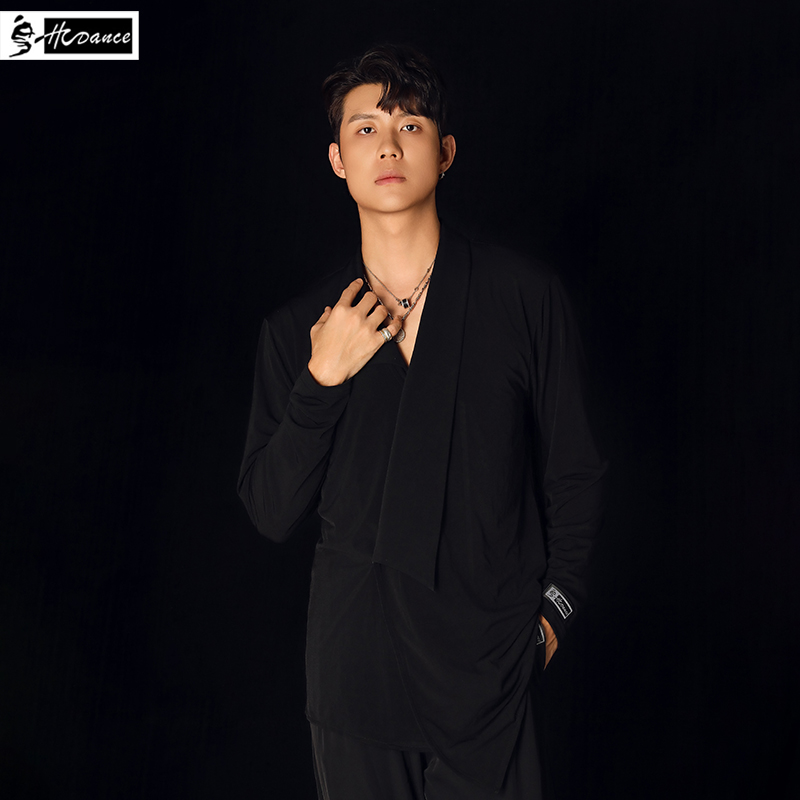 皇朝舞蹈拉丁舞服新款男士舞服上衣 MA1395