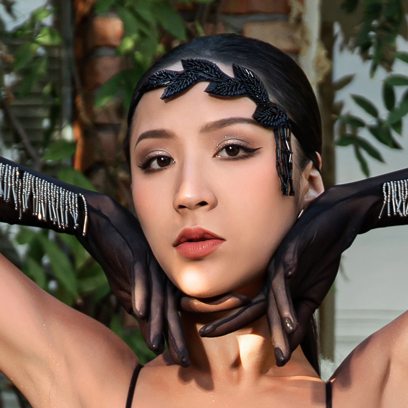 JX系列   拉丁舞头饰  JX13