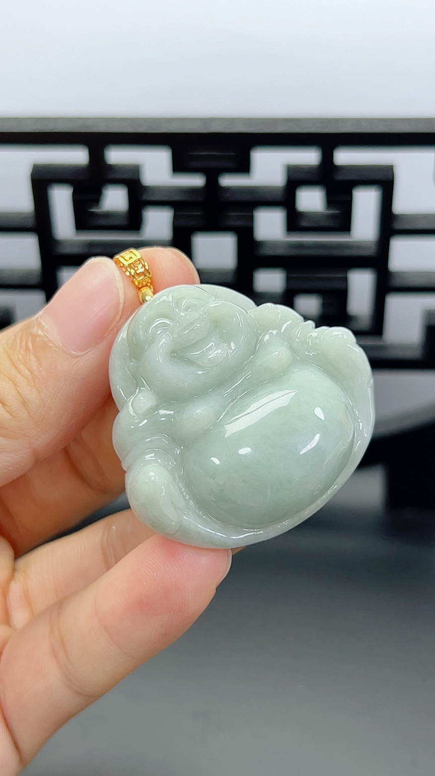 天然缅甸翡翠吊坠