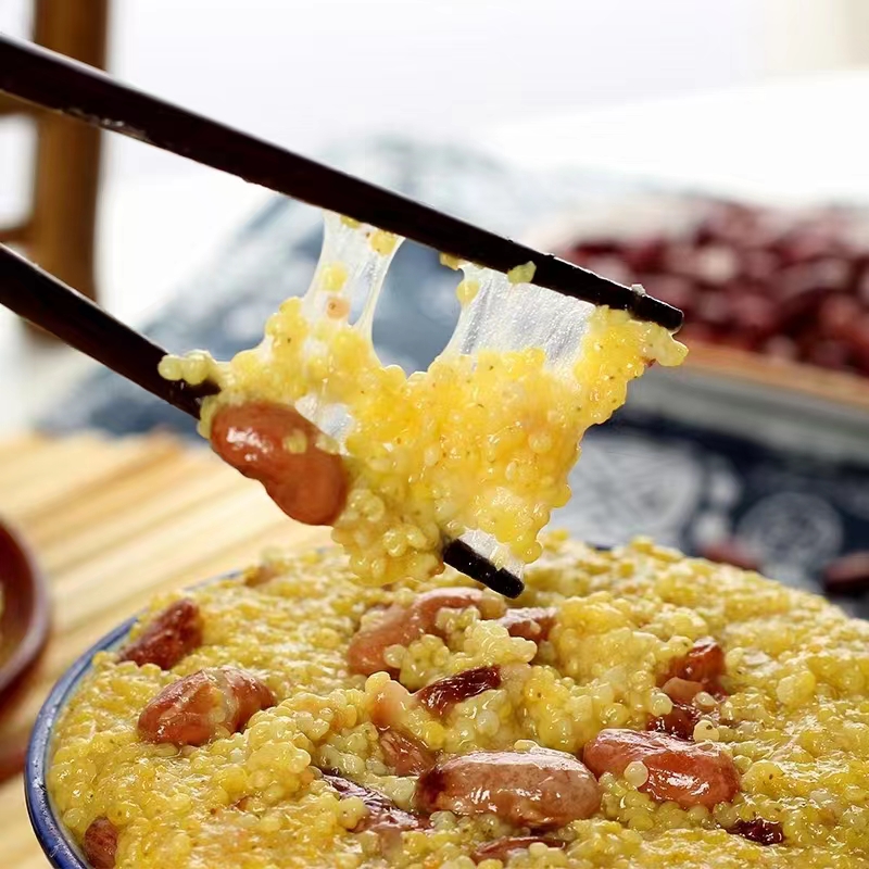 自家产大黄米5斤大黄米带半斤红芸豆