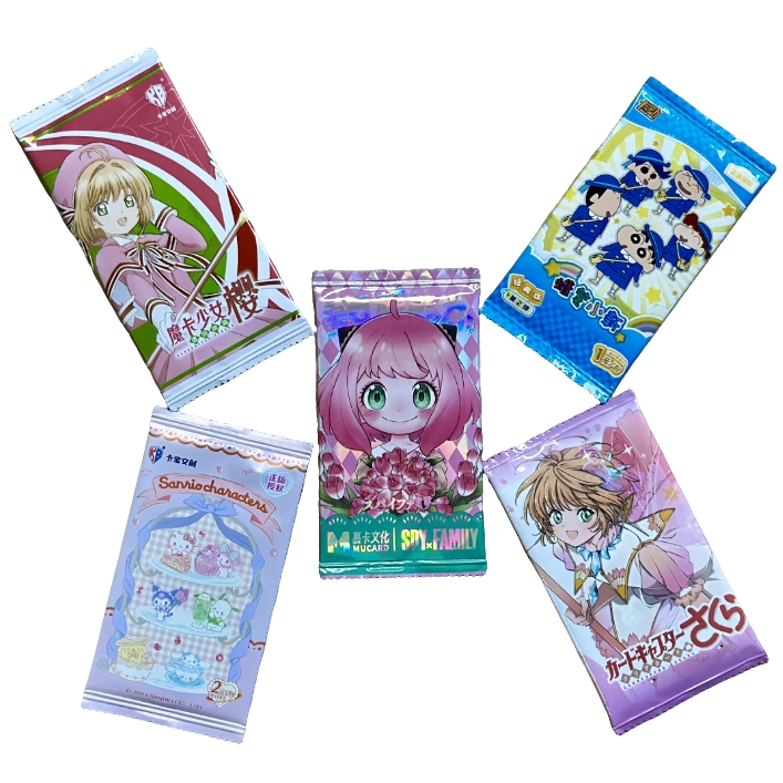 【米】 多IP 对对碰 卡牌可爱随机动漫人物隐藏角色盲盒（默认dai拆）