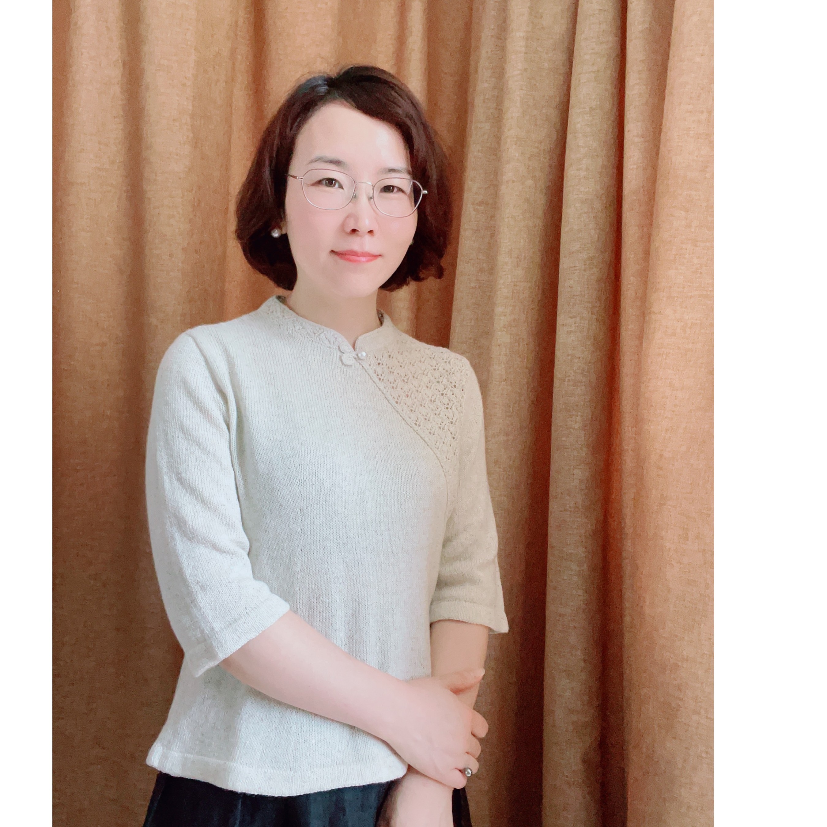 梧桐细雨编织 《未央》改良中式女上衣编织材料包（非成品）