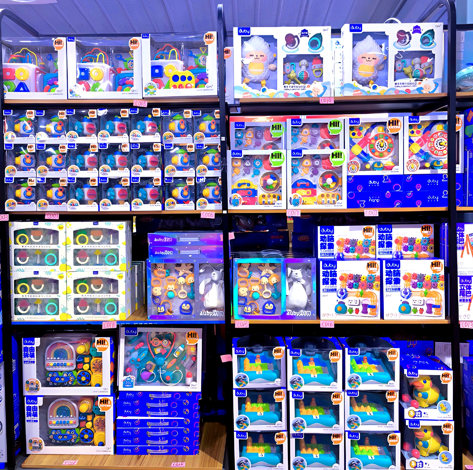 C-奥贝直播链接小车车启蒙新生玩耍动脑生活精选抽抽乐玩具