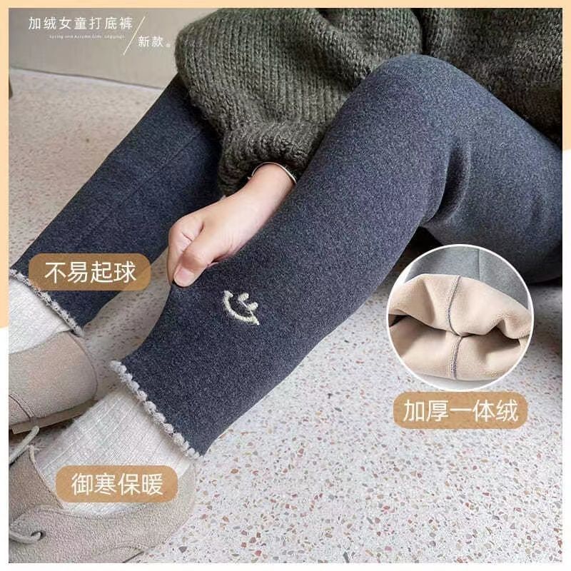【特价清仓】女童打底裤加绒加厚春秋外穿中大童新款儿童休闲长裤
