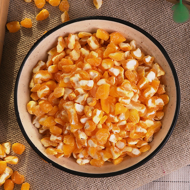 东北农家小圆玉米碴子