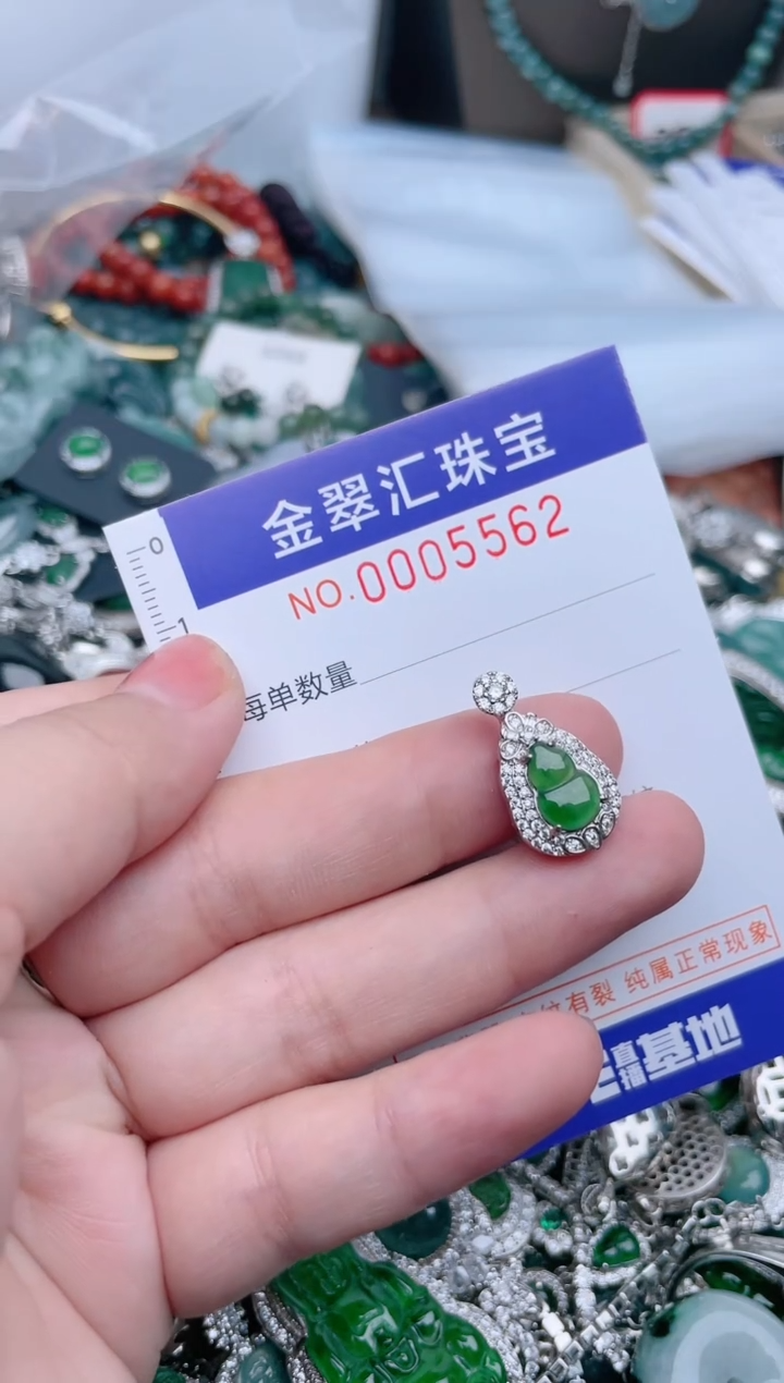 【闪购商品】翡翠颈饰未镶嵌5562.......1
