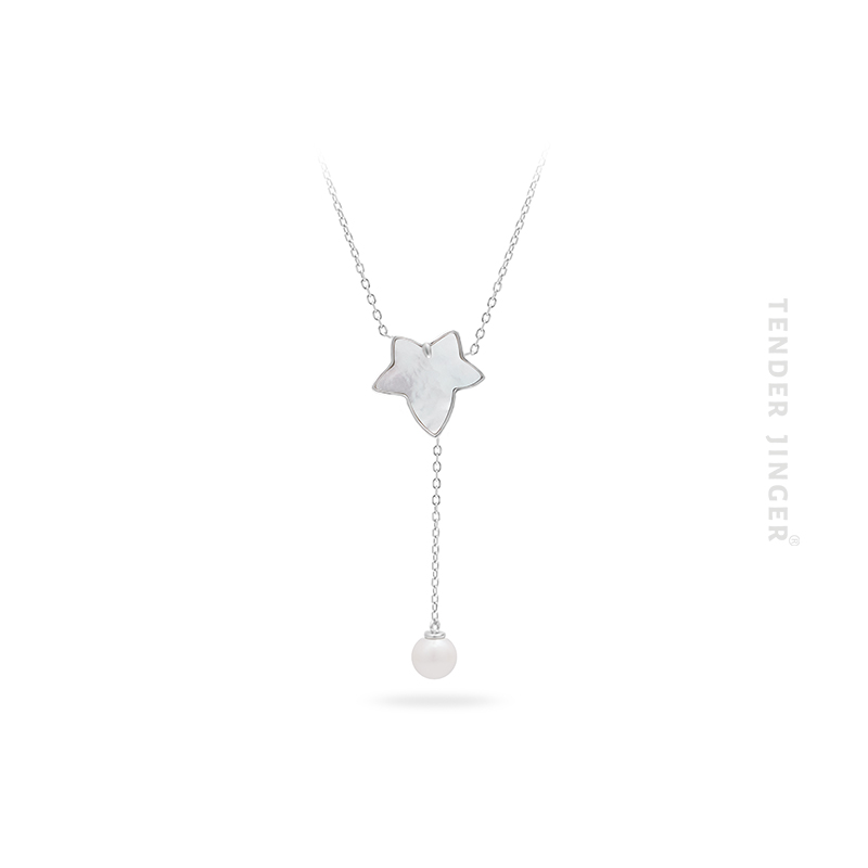 Tender Jinger 坠链均925银 常青藤项链百搭气质吊坠母亲节礼物