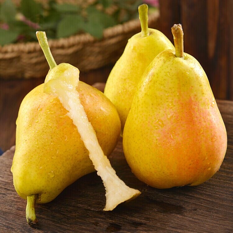 烟台太婆香蕉梨软糯香甜丑梨大头红啤梨孕妇水果砀山皇冠梨3/9斤