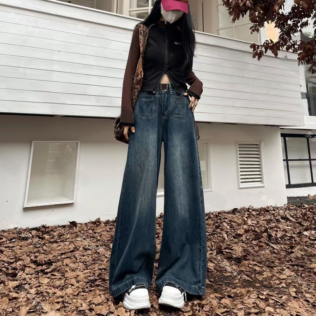 （东）2024加绒孤品过款阔腿长裤