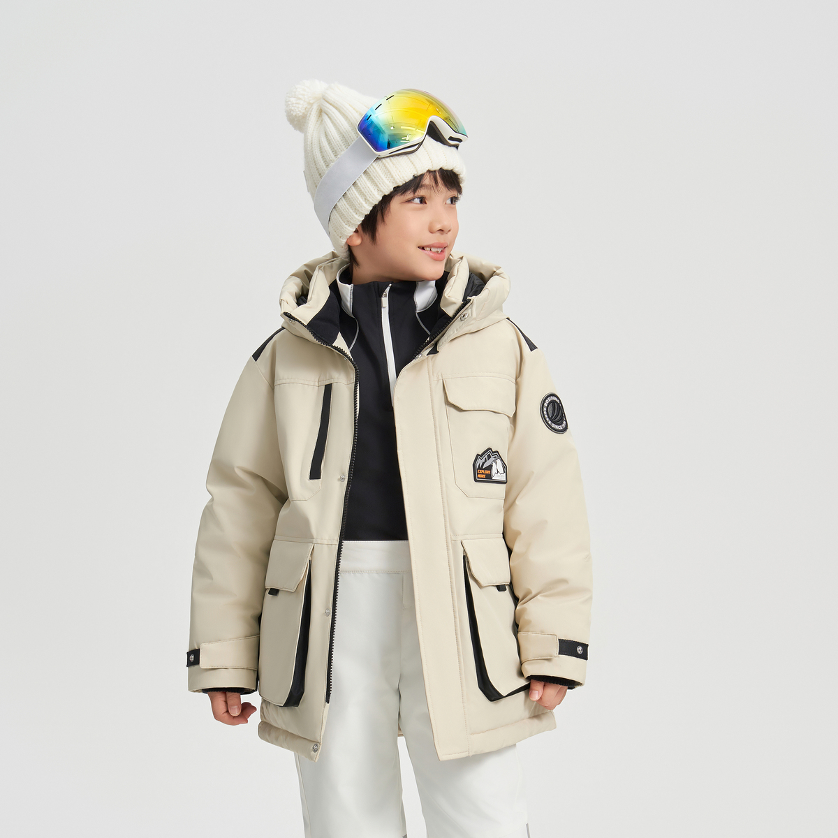 【极寒系列】波司登户外极寒童装羽绒冬保暖防风男女童T40142317