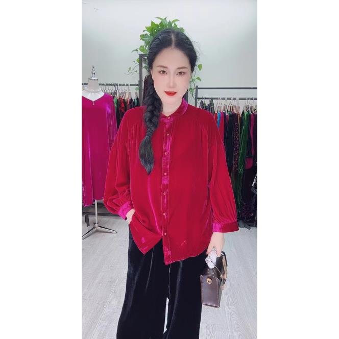 中老年桑蚕丝CD2229大码女装上衣