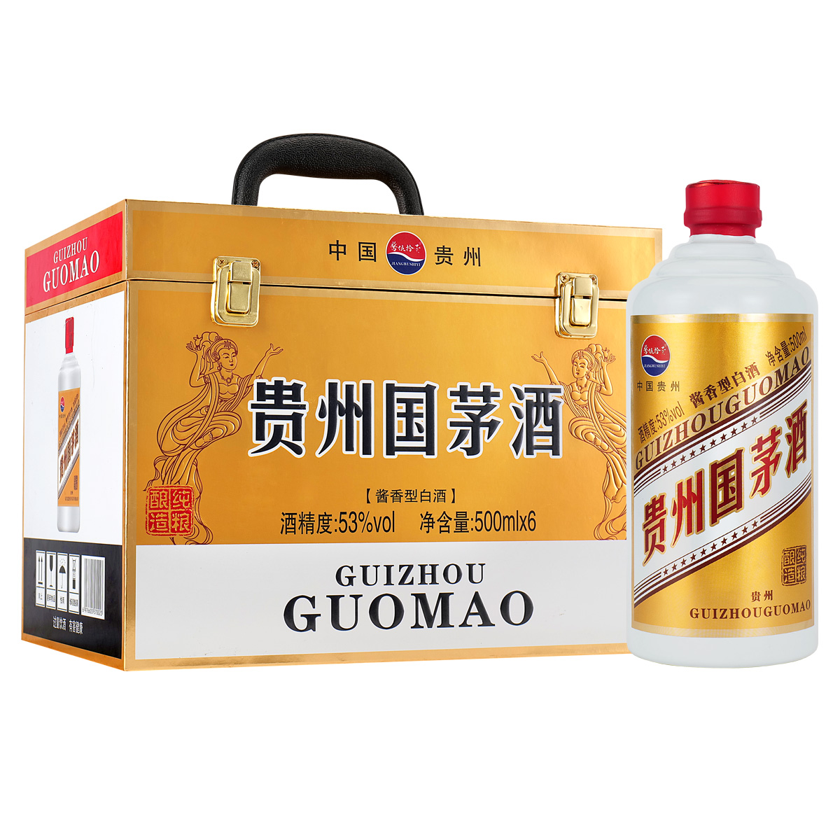 成功宴（科）MD酱香型53度白酒整箱500ml*6瓶装酒水礼盒装53度500
