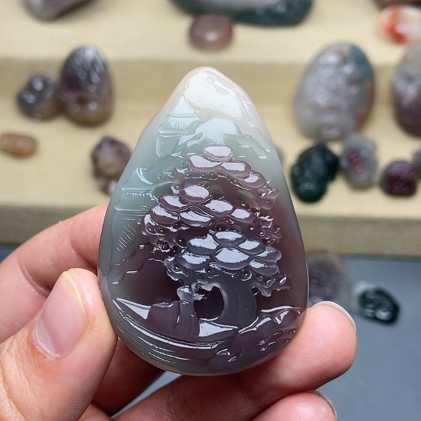 【闪购商品】玛瑙/玉髓颈饰未镶嵌